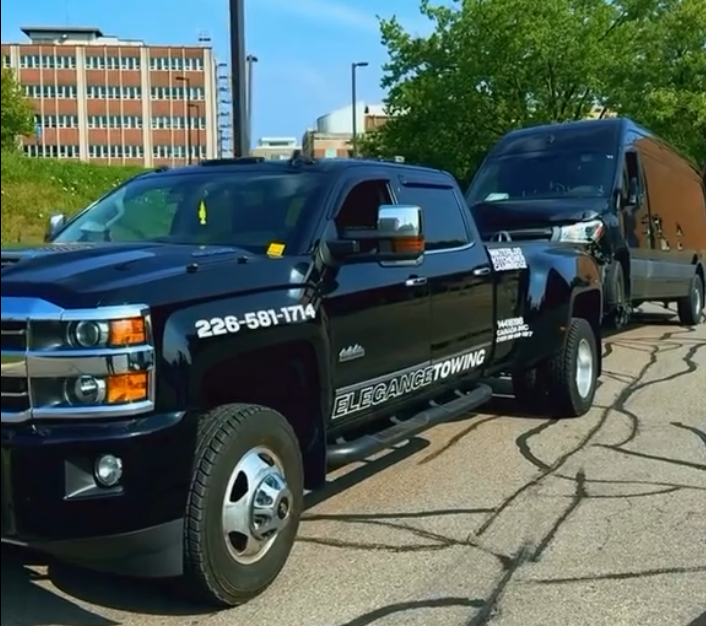 Car Breaks Down in Kitchener
